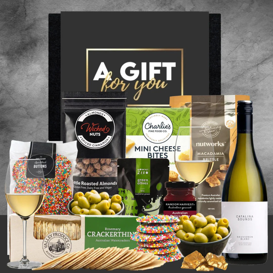 New Zealand White Wine Hamper - Tastebuds
