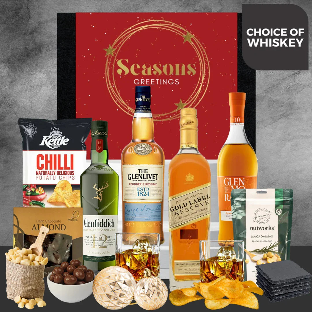 Luxury Whiskey Christmas Hamper - Tastebuds