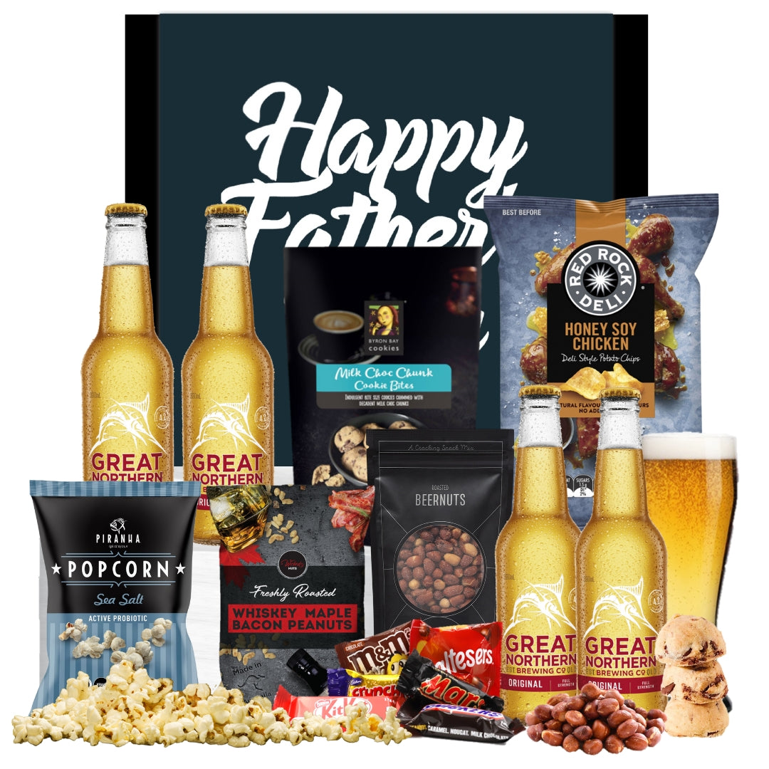 Australian Beer & Snacks Hamper For Dad - Tastebuds