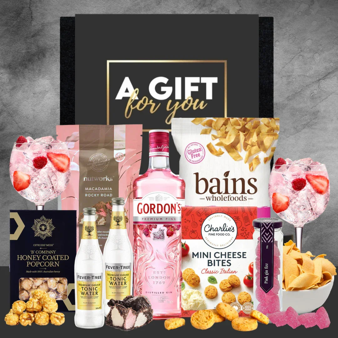Pink Gin Female Gift Hamper - Tastebuds