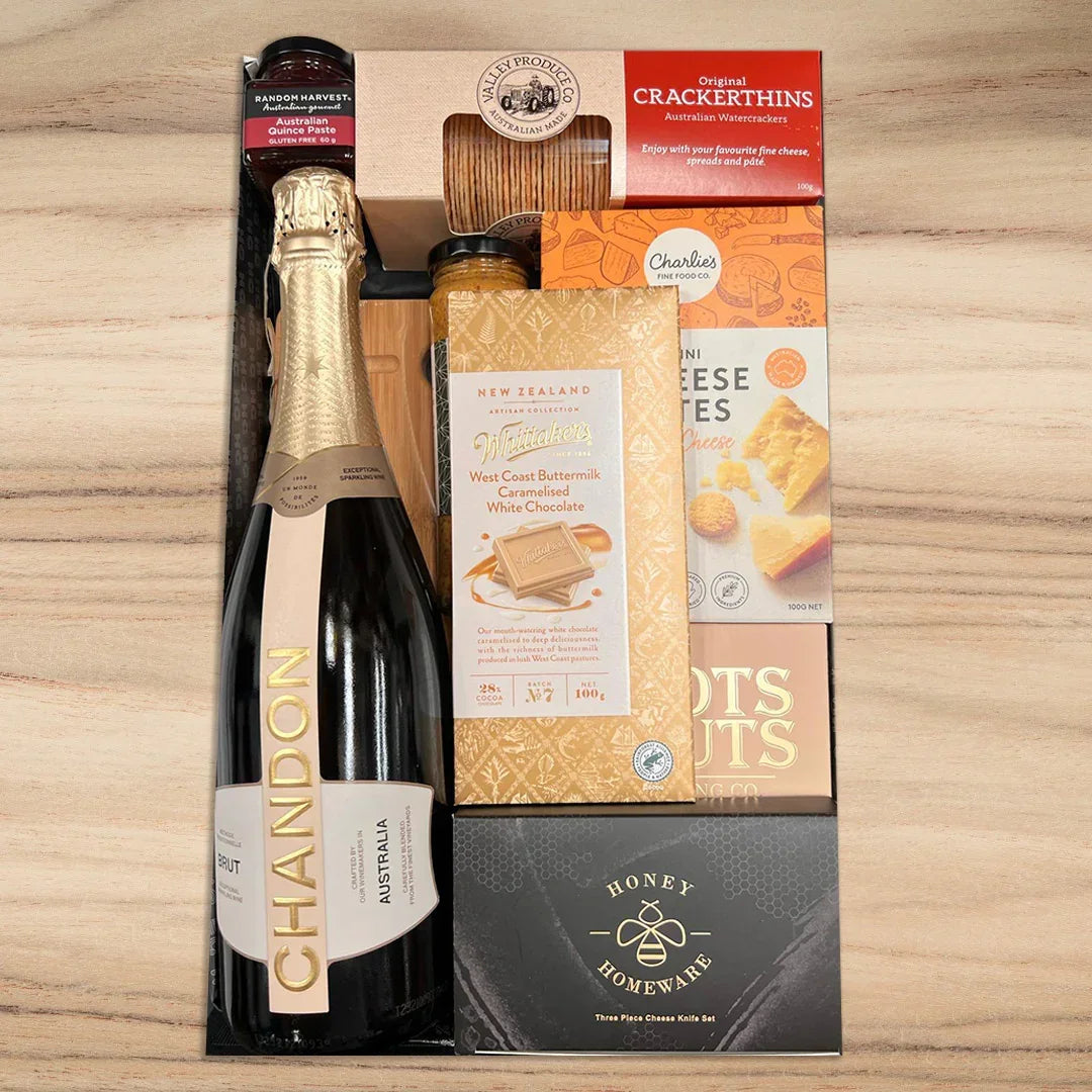 Australian Champagne Gift Basket - Tastebuds