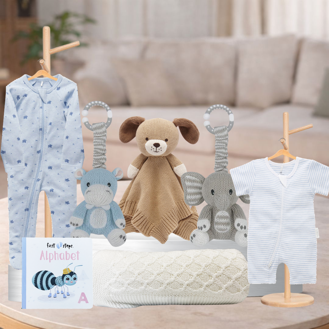 Bed Time Baby Boy Hamper