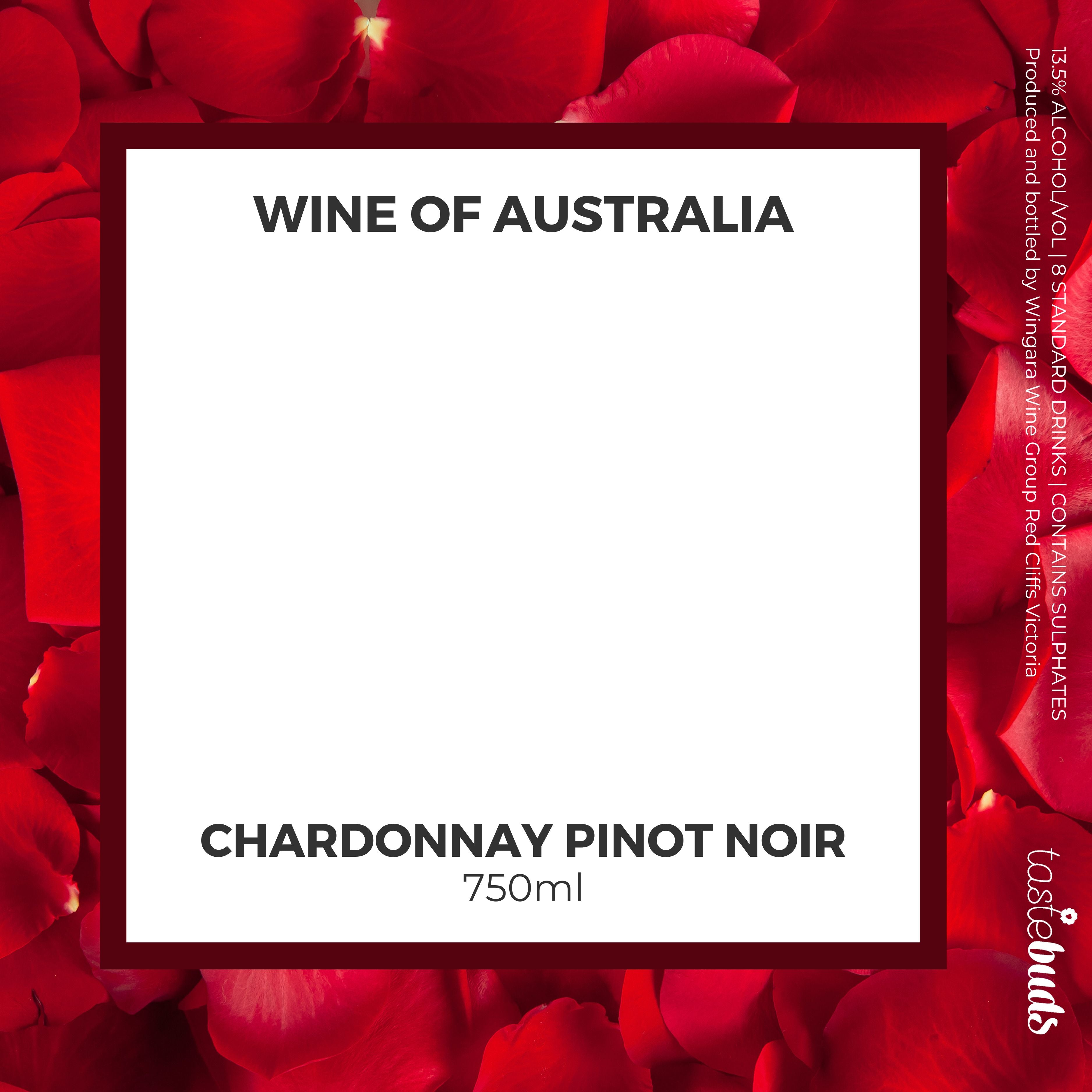Chardonnay Wine Label 07 - Tastebuds