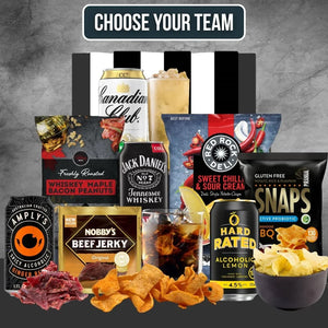 RTD Whisky & Beer Hamper for AFL - Tastebuds