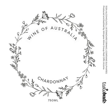 For You Chardonnay Wine Label - Tastebuds