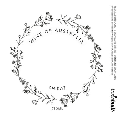 For You Shiraz Wine Label