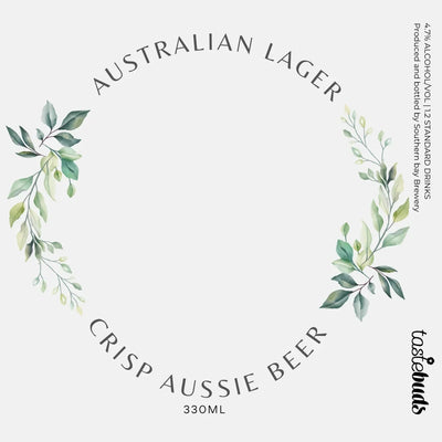 Happy Anniversary Beer Label