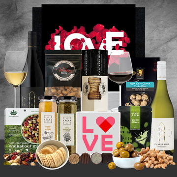 Australian Red & White Valentines Hamper