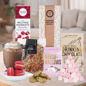 Hot Chocolate Gift Baskets for her