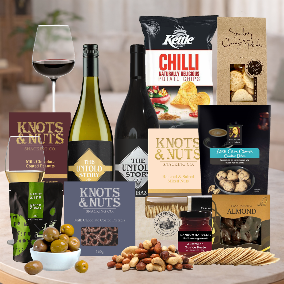 Gourmet Red & White Wine Hamper