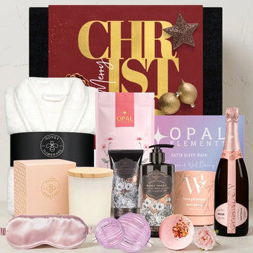 Christmas Pamper Hamper With Chandon Rose