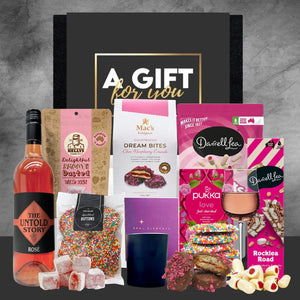 Food & Rose Wine hamper - Tastebuds
