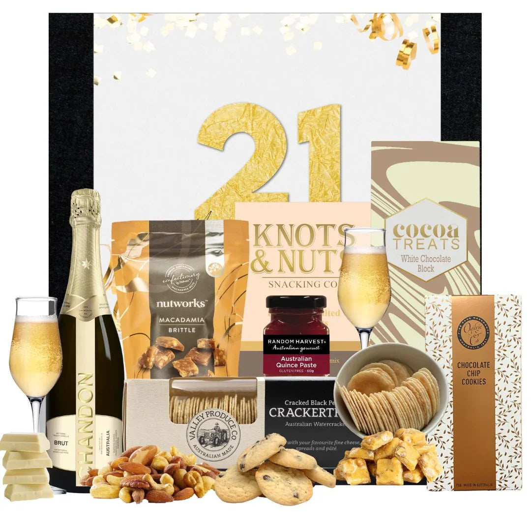 Happy 21st Celebrations with Bubbles - Tastebuds