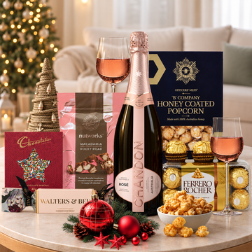Chandon Rosé & Festive Sweets Gift Hamper