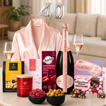 Happy 40th Chandon Rose Pamper Gift