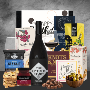 Shiraz Wine Birthday Hamper For Him
