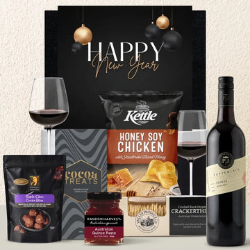 Chocolate & Wine New Year Gift Hamper