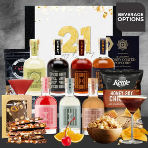 Happy 21st Cocktail Choice Hamper - Tastebuds
