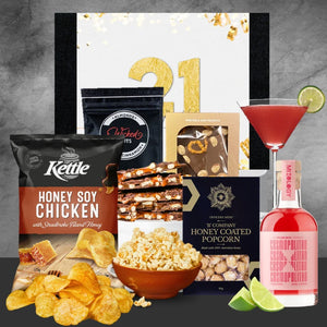 Happy 21st Cocktail Choice Hamper - Tastebuds