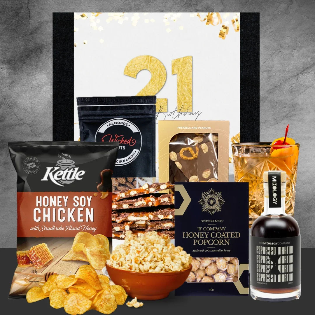 Happy 21st Cocktail Choice Hamper - Tastebuds