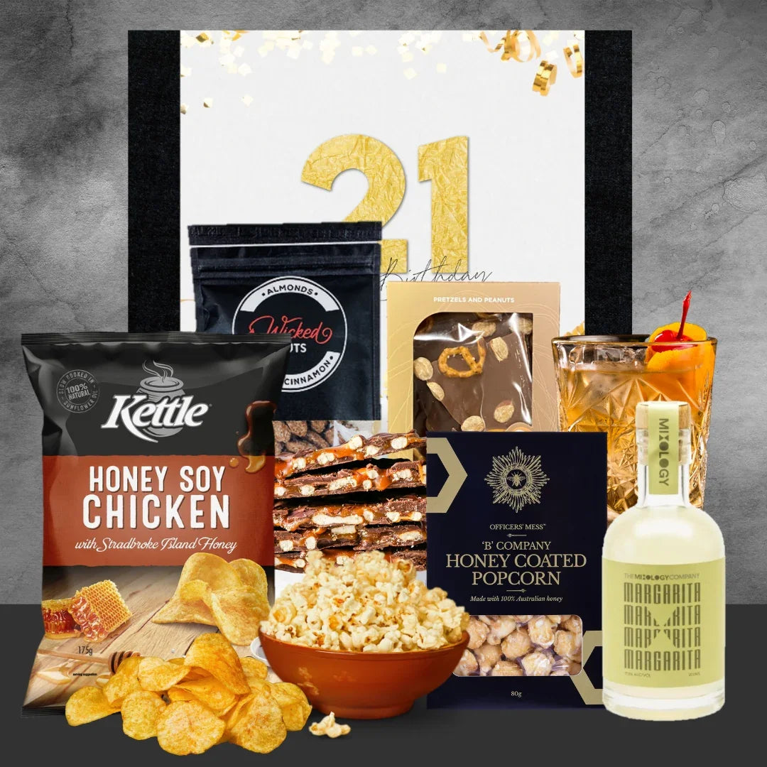 Happy 21st Cocktail Choice Hamper - Tastebuds