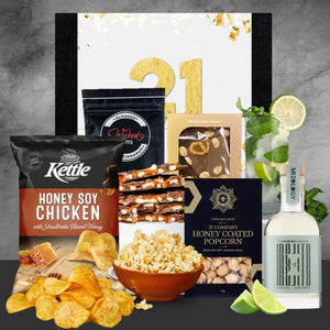 Happy 21st Cocktail Choice Hamper - Tastebuds