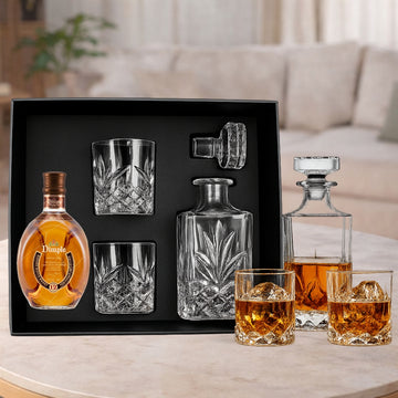 Dimple Whisky Decanter Gift Hamper