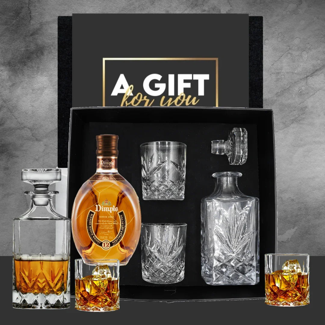 Dimple Whisky Decanter Hamper - Tastebuds