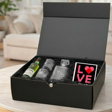 Glenfiddich Whisky Decanter Valentines Hamper