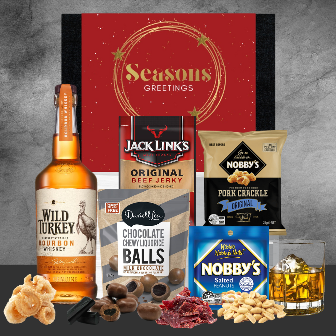 wild turkey Christmas Bourbon Choice Hamper