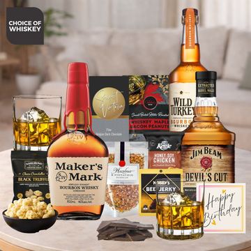 Bourbon Birthday Hamper for Him