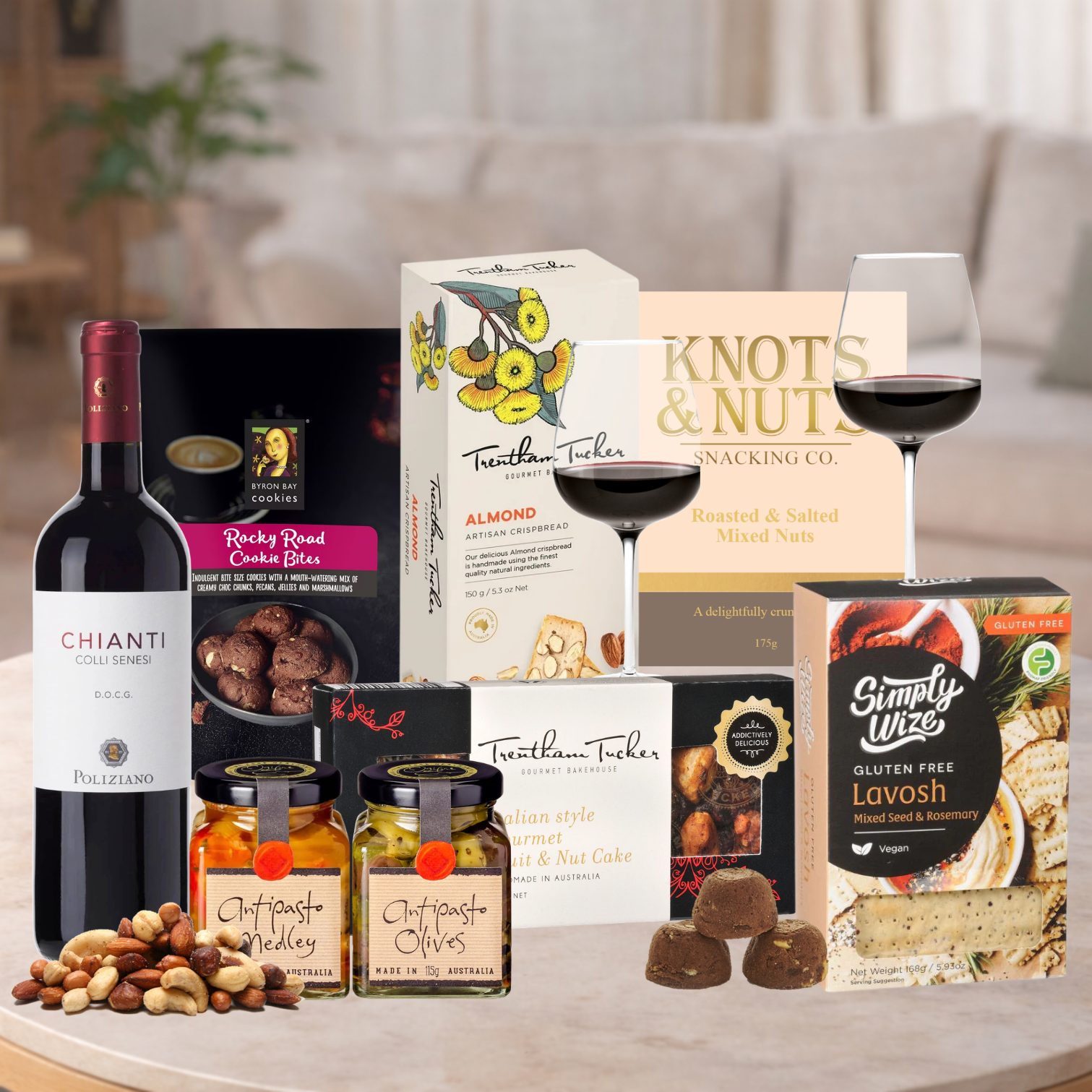 Chianti Red Wine Birthday Hamper