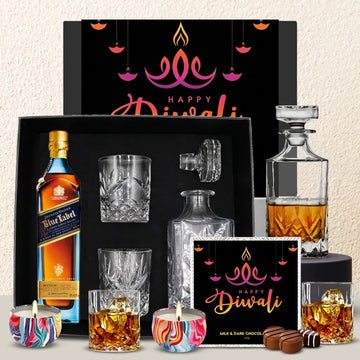 Luxury Diwali Whisky Decanter Hamper
