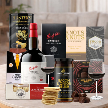 Father's Day Port & Nibbles Gift Hamper