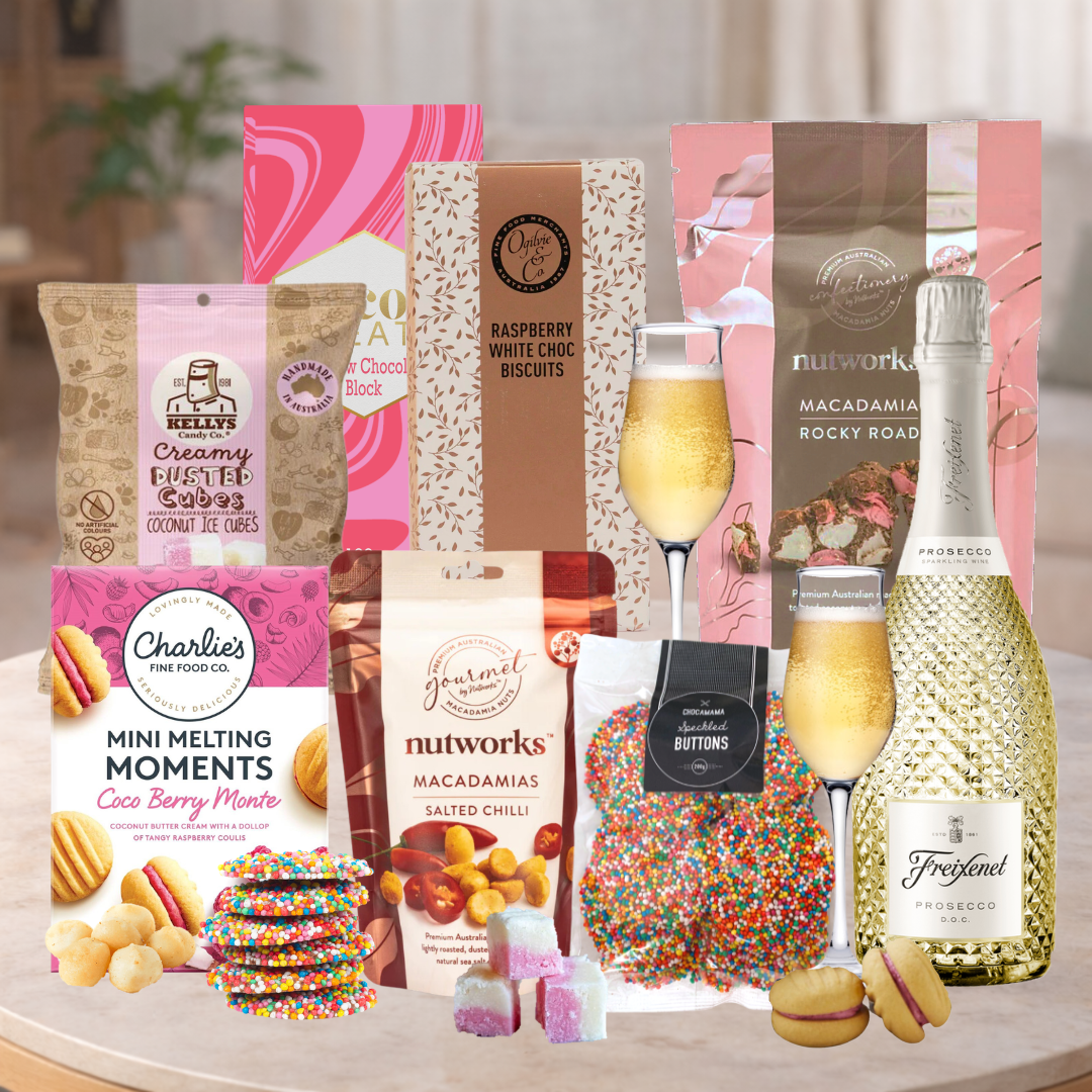Sparkling Wine Food Hamper for Her