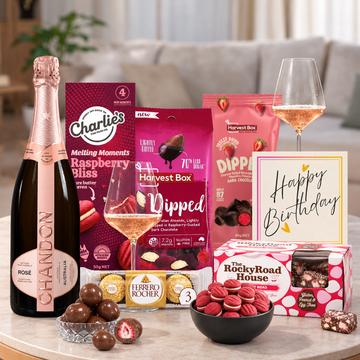 Wine & Chocolate Birthday Hamper for Her