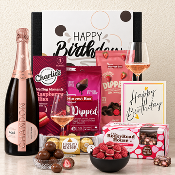 Wine & Chocolate Birthday Hamper for Her