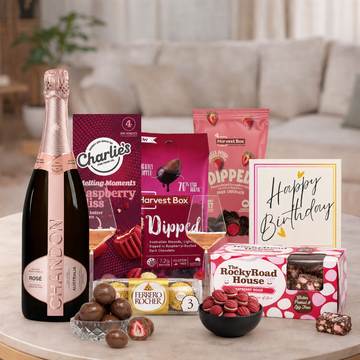 Wine & Chocolate Birthday Hamper for Her