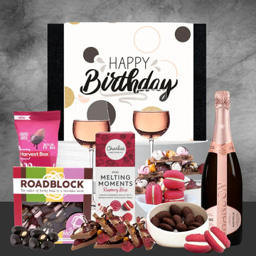 Wine & Chocolate Birthday Hamper - Tastebuds