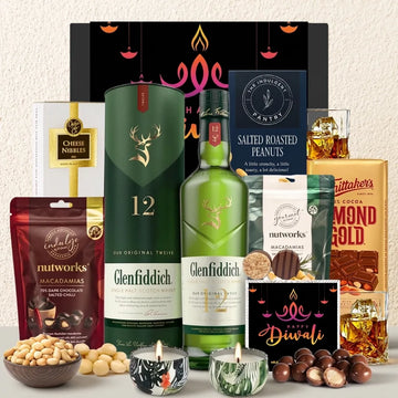The Diwali Glenfiddich & Snack Hamper