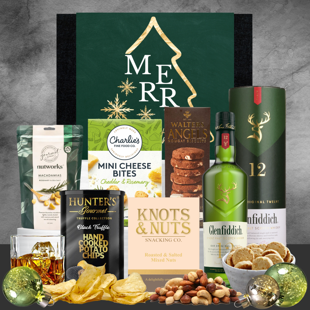 Glenfiddich Whiskey Christmas Hamper For Him