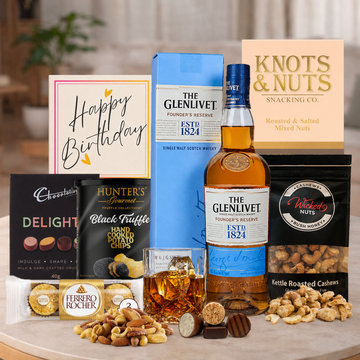 Luxury Whiskey Birthday Hamper For Him