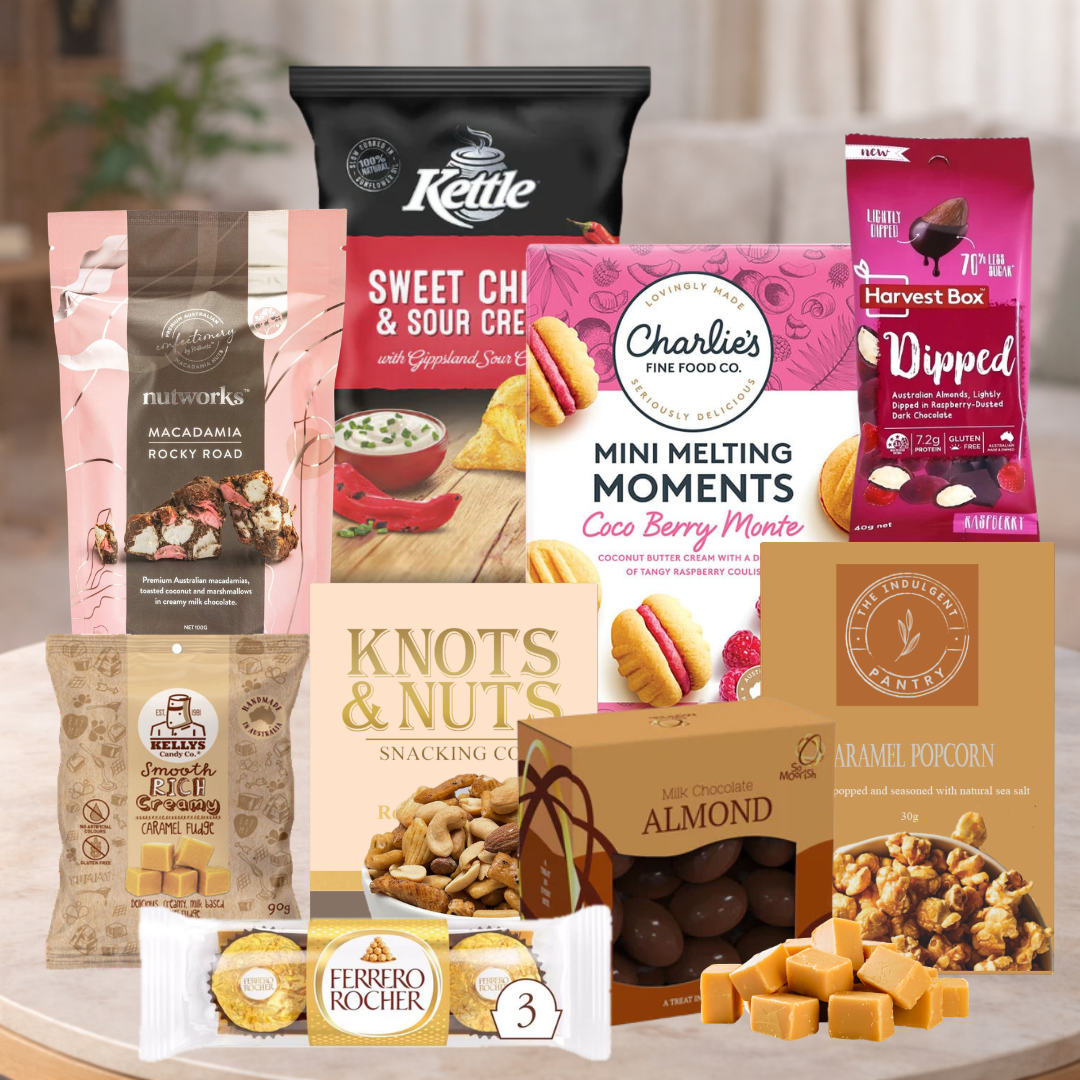 Snacks & Chocolate Gift basket