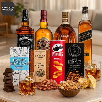 Whisky Birthday Gift Hamper For Him