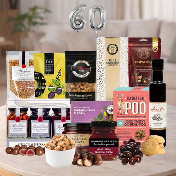60th Birthday Australian Gourmet Gift Hamper