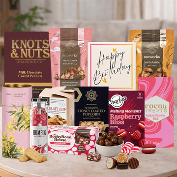 Gourmet Snack Birthday Hamper For Her