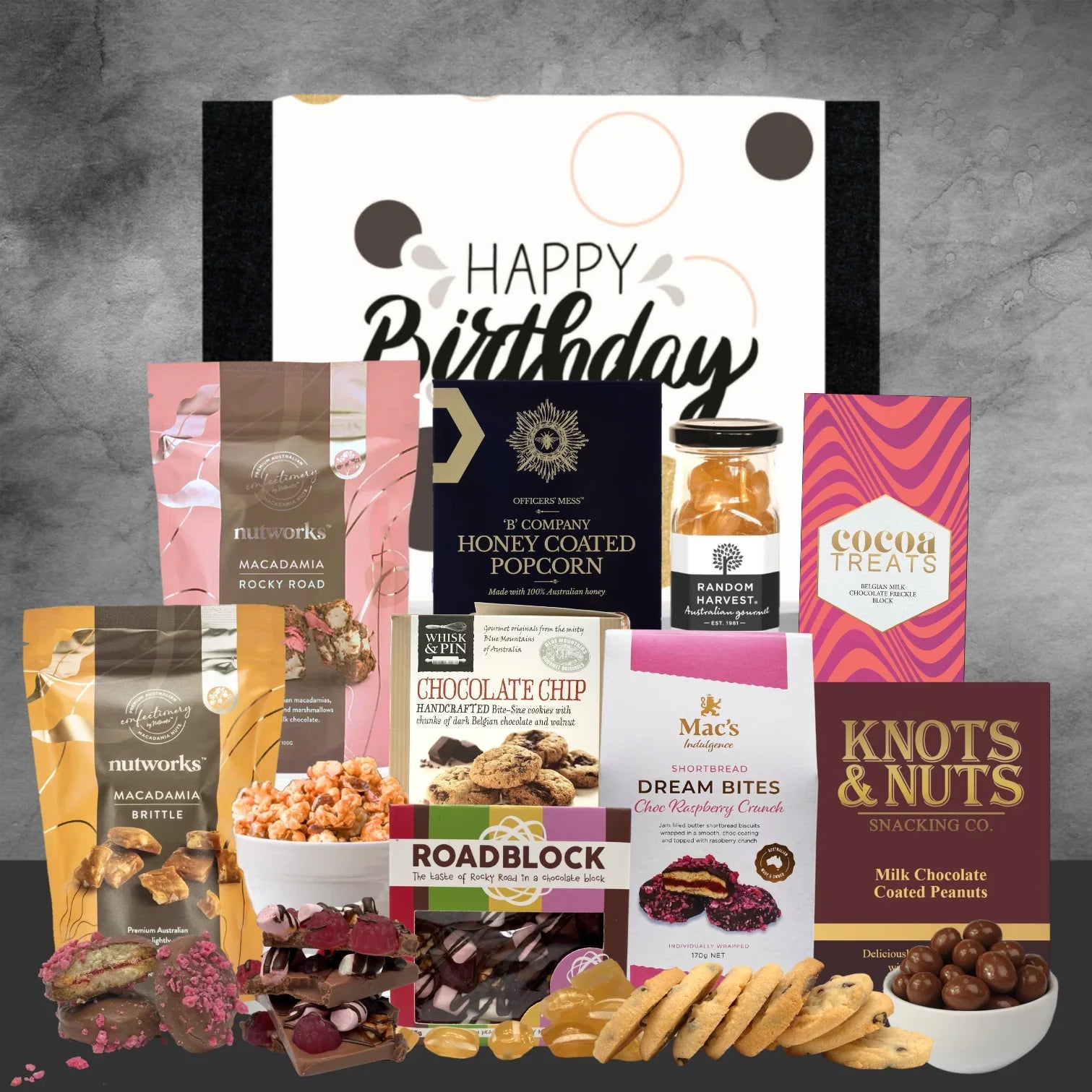 Gourmet Snack Birthday Hamper For Her - Tastebuds