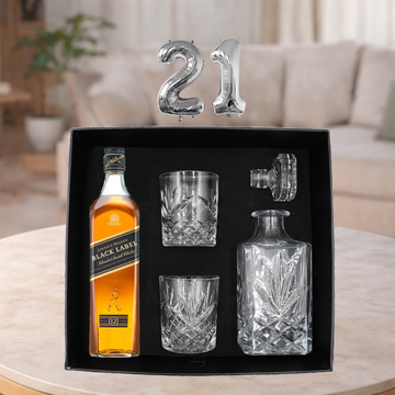 Happy 21st Whisky Deluxe with Johnnie Walker Black