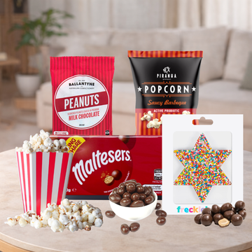 Red Stars Snack Gift Box
