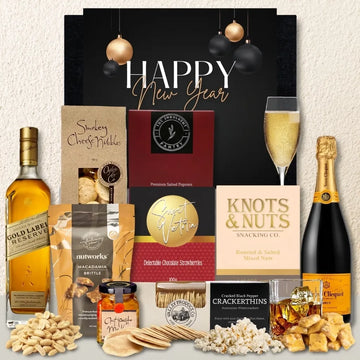 Champagne & Whiskey New Year Gif Hamper